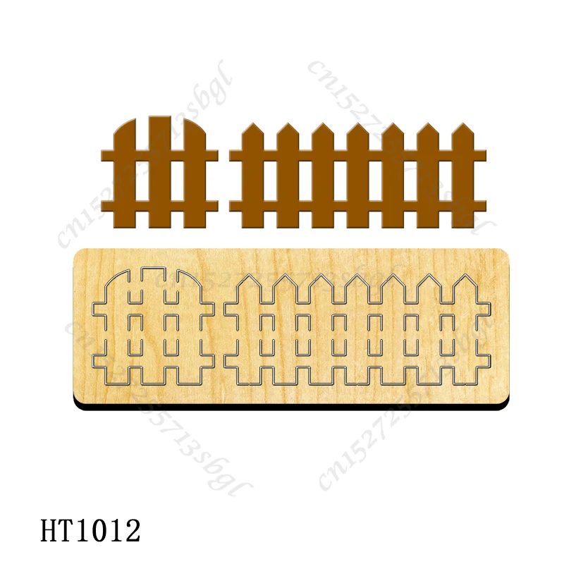 Fence Cutting dies - New Die 2022 Cutting And Wooden Mold,HT1012 Suitable For Common Die Cutting Machines On The Market.