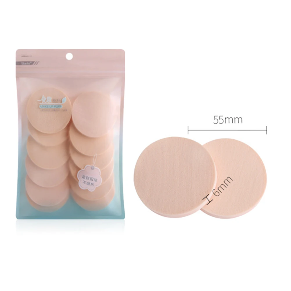 

24pcs Powder Puff Makeup Sponge Pink Face Sponges Applicator Tool Facial Even Foundation Cream