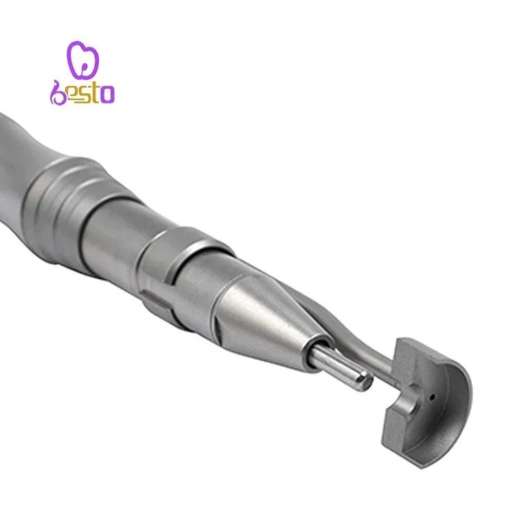 

den tal 1:1 Straight Handpiece 20 Degree Single External Water Spray Surgical Saw Handpiece Low Speed im plant Handpiece