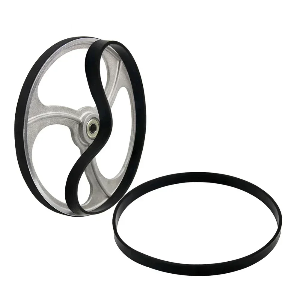 8-14 Inch Saw Rubber Band Saw Scroll Wheel Rubber Ring Wood Band Woodworking Spare Parts Anti-skid Anti Noise Woodworking Parts