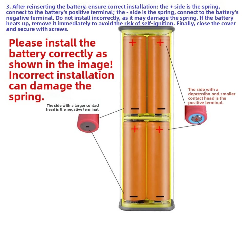 

22.5W Portable Power Bank Case For 4x21700 Lithium Batteries Transparent Shell Dual Output Input With LED Screen PD Fast Charge