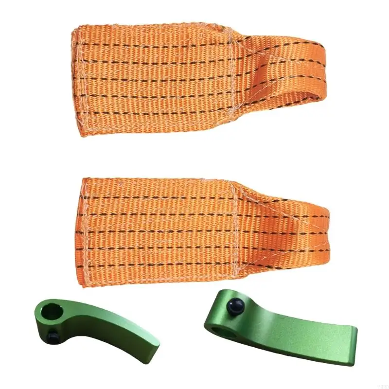 Green Arched Support Unit and Textile Pull for Vehicle Body Panel Pulling with 22 Mm Opening Check