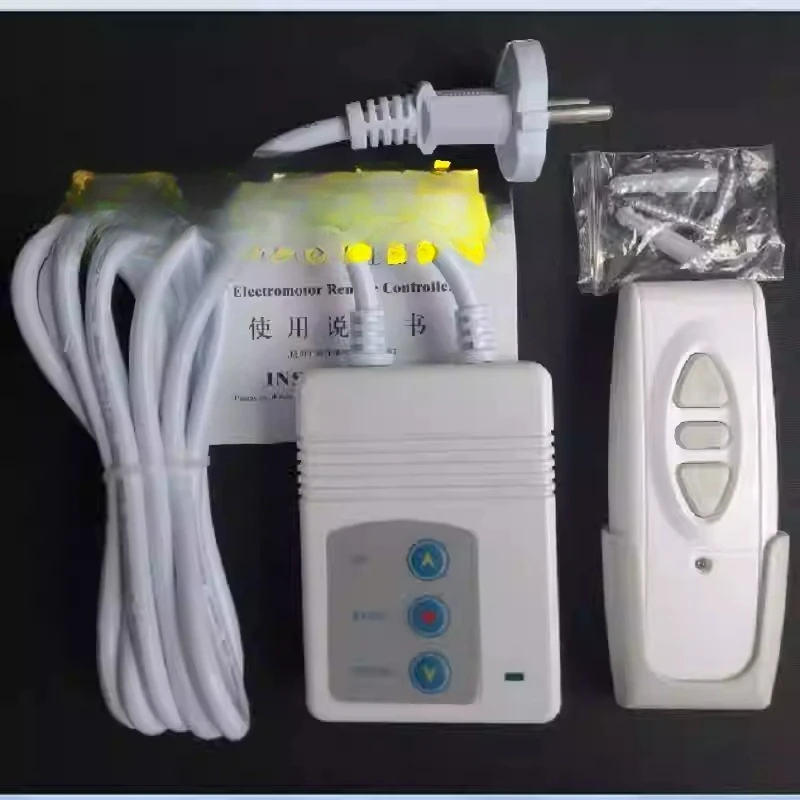 

Пульт дистанционного управления 433 МГц, контроллер экрана проектора, электрическая штора, беспроводной пульт дистанционного управления, приемник, вилка европейского стандарта-A09I