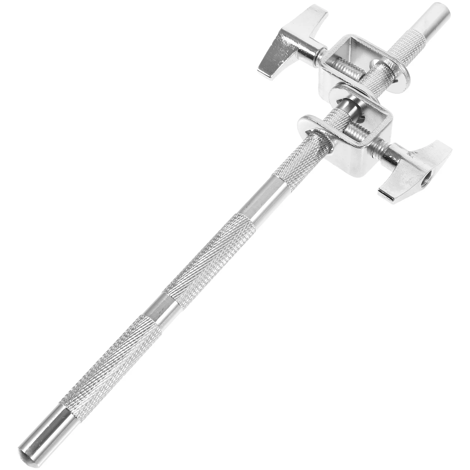 

Mount Cowbell Stand Accessory Mounting Clamp Securing Clip Silver Extension Bracket