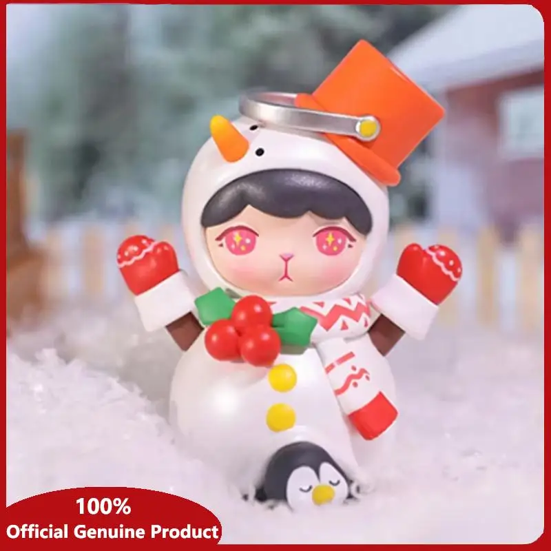 

BUNNY Christmas Series 100% Original Blind Box Toys Guess Bag Mystery Box Mistery Caixa Action Figure Surpresa Model Birthday
