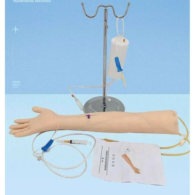 NEW Life Size Anatomical Phlebotomy Venipuncture Practice Arm anatomyInjection practice Medical Simulator Nurse Training kit