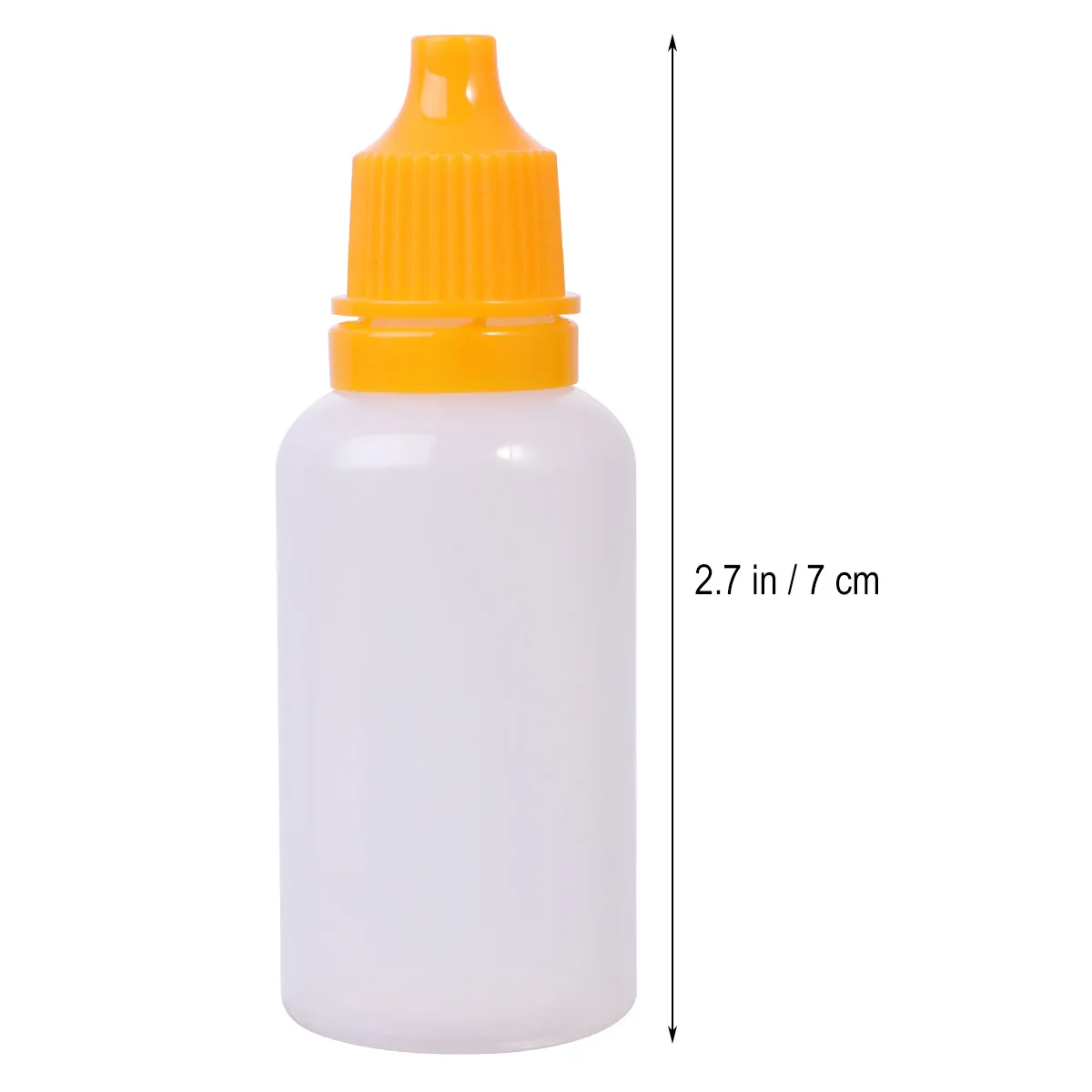 30Pcs Eye Drops Bottle 20Ml Squeezable Small Dropper Bottles Liquid Refillable Portable Containers for Essence Solvents Paint