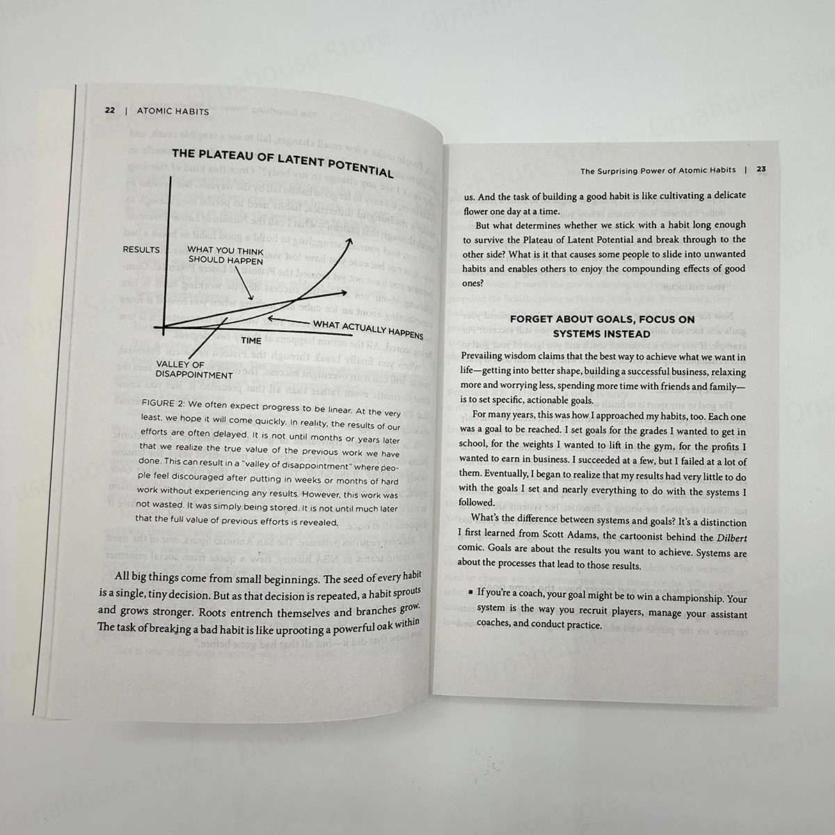 العادات الذرية بقلم جيمس كلير طريقة ثابتة سهلة الإدارة الذاتية كتب التحسين الذاتي كسر عادة كسر سيئة