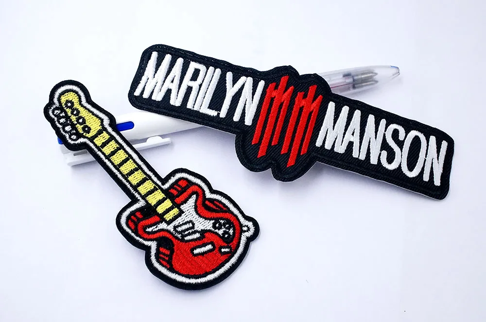 Band ROCK PUNK Stoffaufnäher zum Aufbügeln, Dekoration für Kleidung, Applikationen für Bekleidung, Heavy Metal – Detail 22