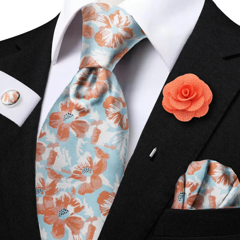 Men's Tie Set For Flower And P - Mens Grooming Kit Gift ulasan dan harga