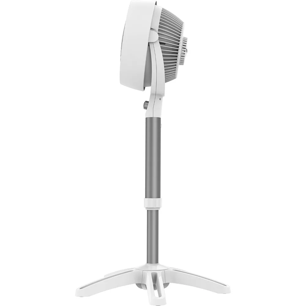 HAOYUNMA ventilador circulador de aire de Pedestal medio inteligente, energía 683DC, Control de velocidad Variable, blanco