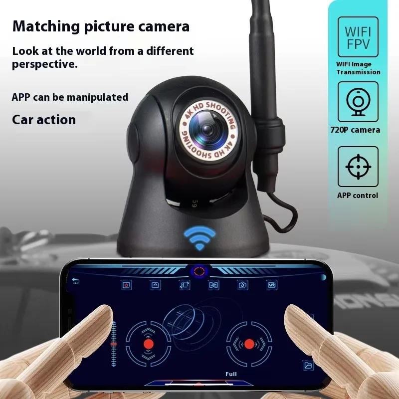 Piña Rc profesional Drift Car Sg2410 Control remoto tracción en la rueda trasera cámara tirar coche simulación Control remoto modelo Coche