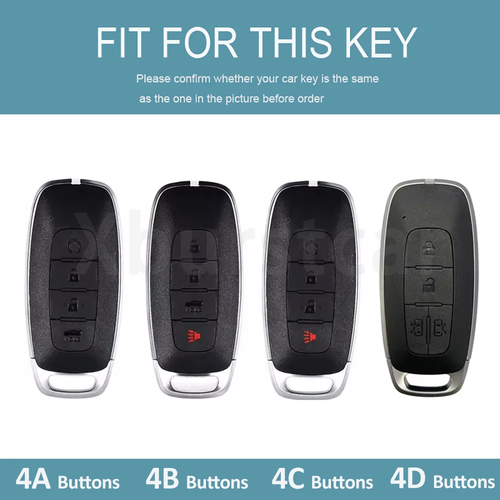 Auto Accessories TPU Keyless for Nissan Kicks Pathfinder Rogue Versa X-Trail T33 Rouge Auto Car Remote Key Case Cover Shell Fob