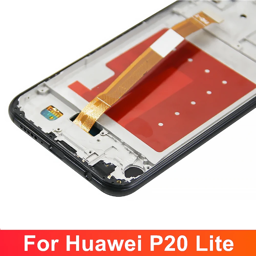 5.84\'\' For Huawei P20 Lite Display Nova 3e LCD Touch Screen Digitizer For HUAWEI ANE-LX1 ANE-LX3 Display With Frame