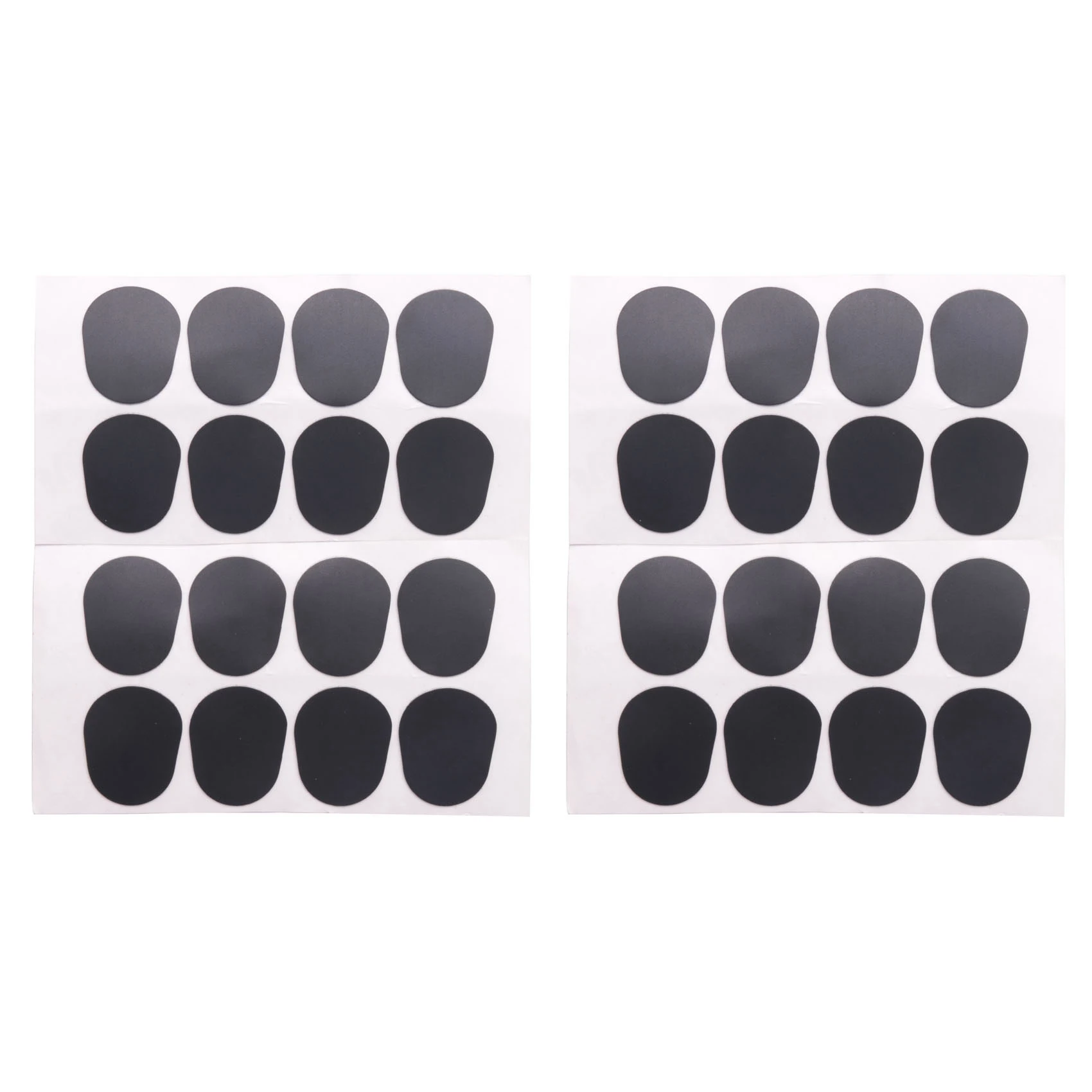 B48B-32Pcs وسائد ألتو/تينور ساكس كلارينيت لقطعة الفم، 0.8 مم باللون الأسود #4