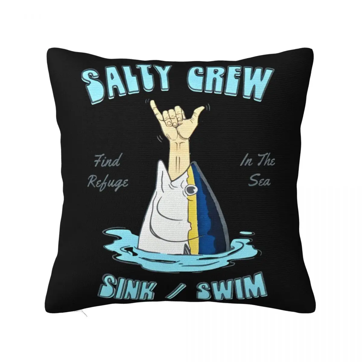 Salty Crew Howzit Premium Black All Sizes Brand Style Women Customized Adult Formal Trend 2021 Latest Pillow Case