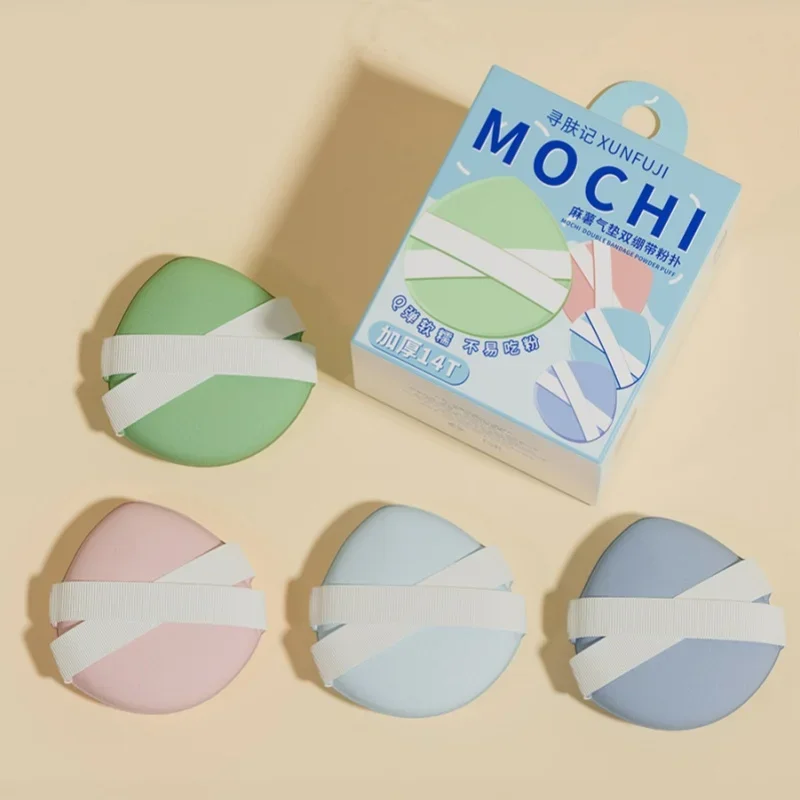 4pc Große Luft Kissen Puderquaste Set Ultra Weiche Zuckerwatte Make-Up Schwamm Für Foundation Concealer Blending Werkzeug