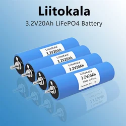 LiitoKala 3.2V 20Ah Battery LiFePO4 phosphate Cell for 4S 12V 24V Motorcycle Car motor batteries Modification Inverter Grade A