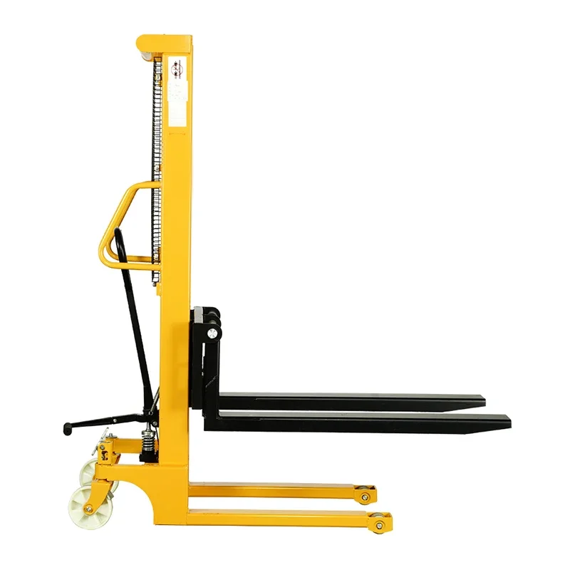 

2-ton hydraulic manual pallet stacker crane, new type of pallet forklift stacker crane, Pale jack manual forklift