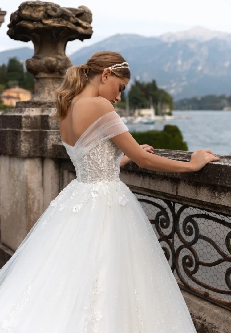 Vestido De Noiva Minimalista Elegante 2024 Abiti da sposa in pizzo Abiti Boda Civil Su misura Ospiti Mariages Hochzeitskleid Sposa