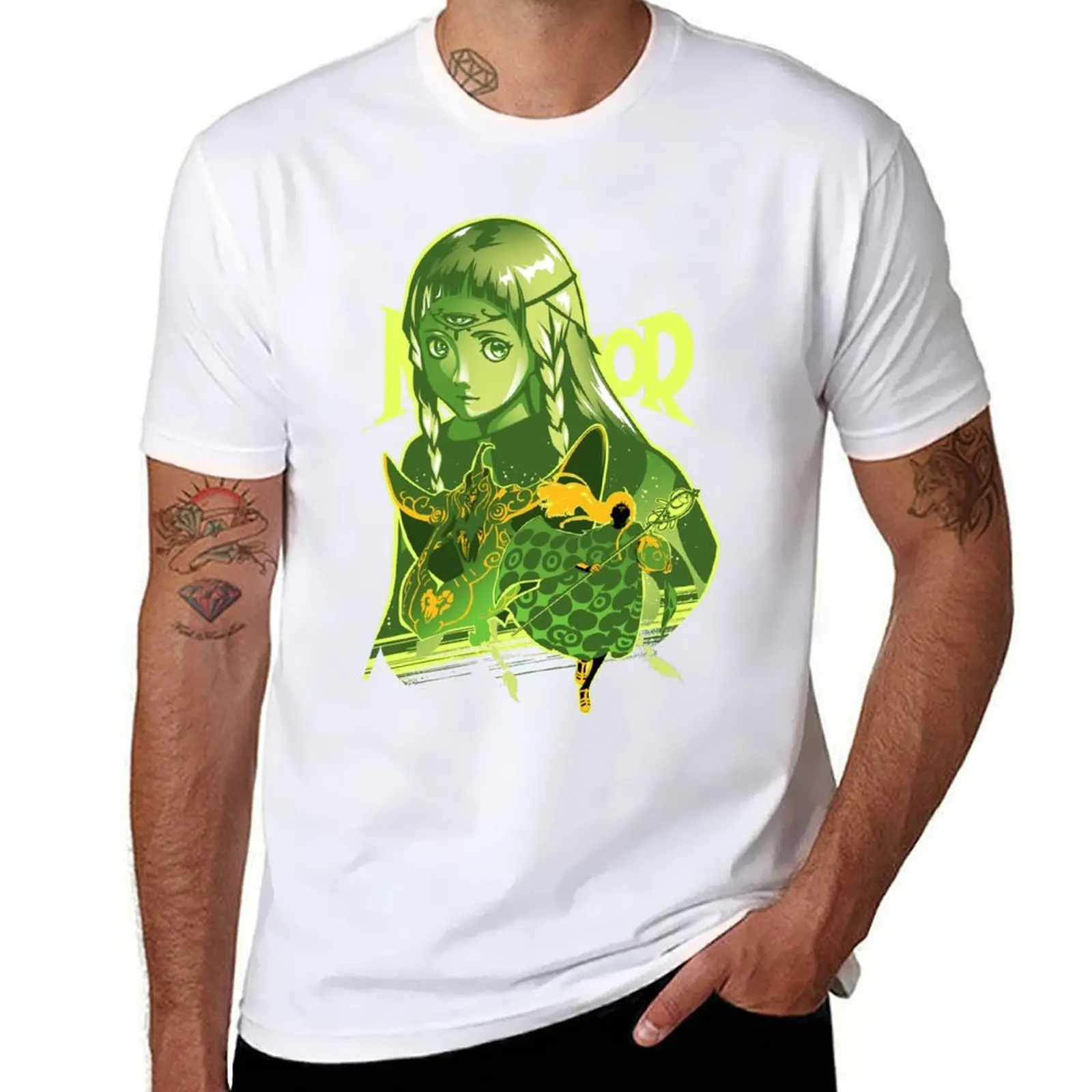 

Eupha Silhouette – Metaphor: Refantazio Minimalist Fan Art T-Shirt t shirts for man pack cotton man t shirt designer T-Shirt