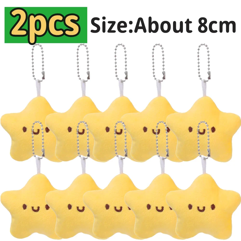 Yellow Little Star Pendant Keychain, Cute Gift