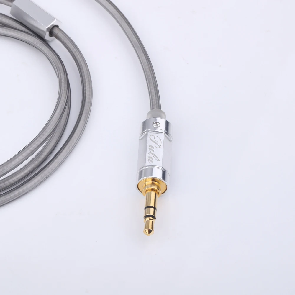 SILVER-plated OFC HEADPHONE UPGRADE CABLE HIFI HEADPHONE CABLE 2.5MM 3.5MM 4.4MM BALANCE HEADPHONE CABLE