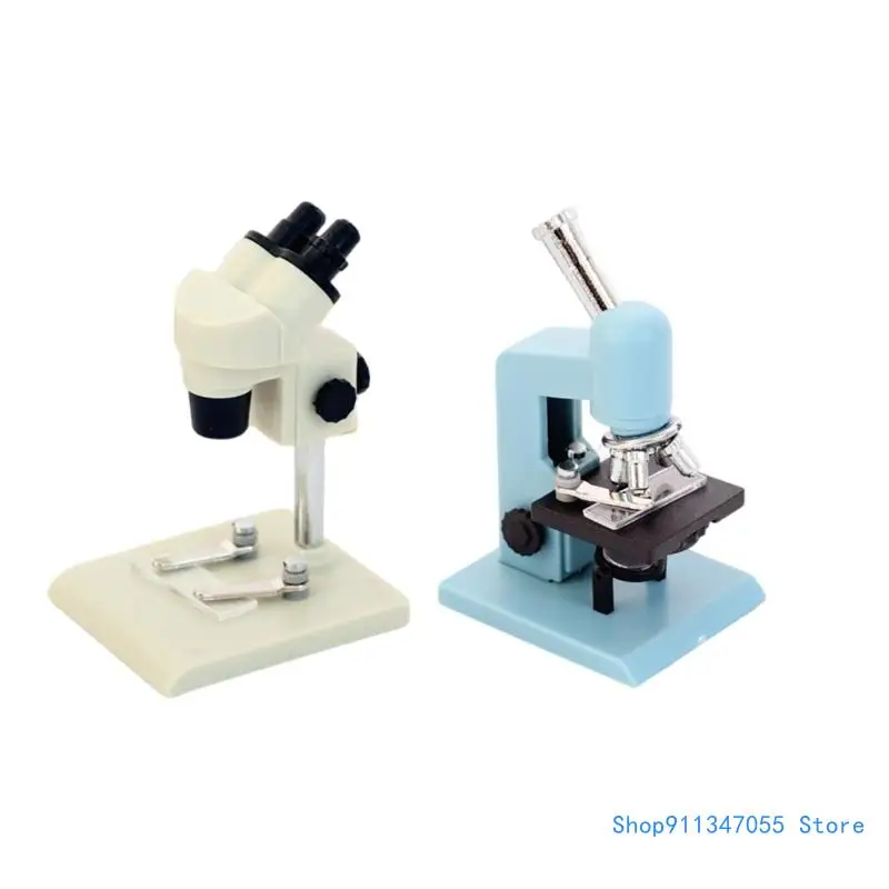 

1/12 Scale Dollhouses Simulation Microscope for Cognitive Skills and Creativity Drop shipping