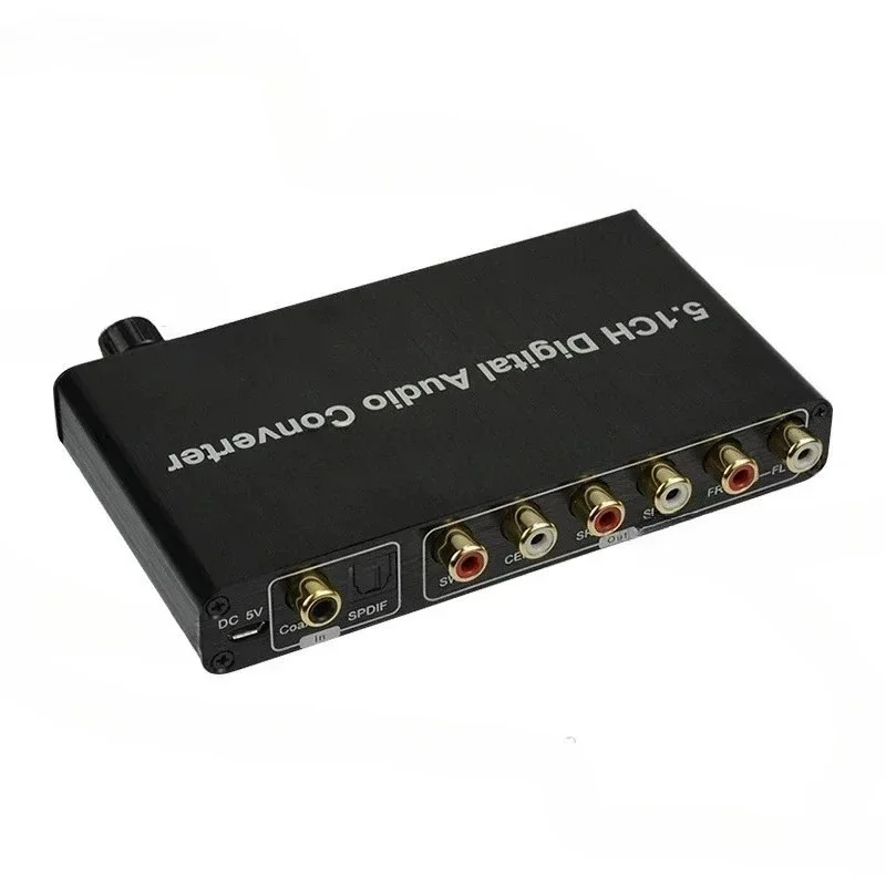 5.1Ch Digital Audio Converter DTS / AC3 for Decoding SPDIF Input To 5.1 Decoder SPDIF Coaxial To RCA