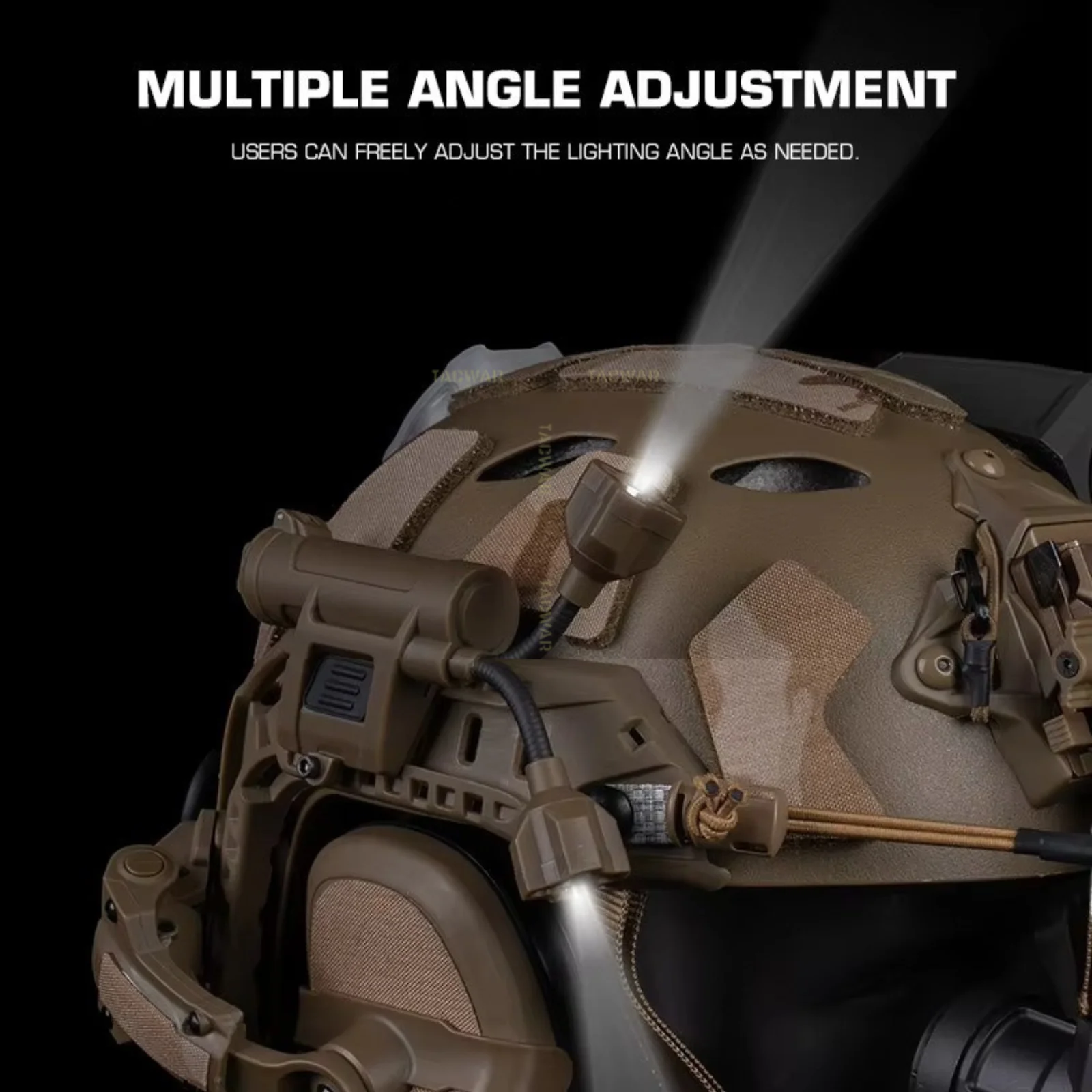 MPLS Charge 4.0 luz táctica para casco caza y airsoft - imagen 5