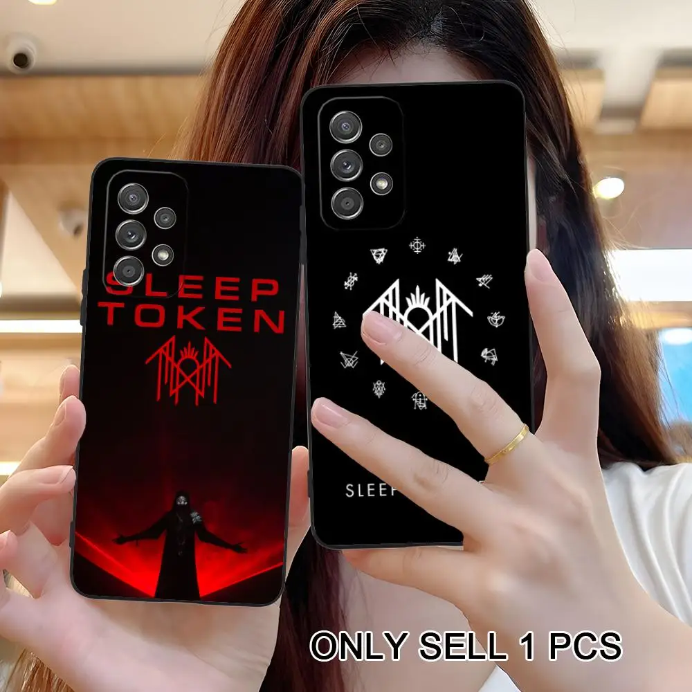 Cool Sleep Token Phone Case for Samsung Galaxy A26 25 24 23 22 21 17 16 15 14 13 12 11 5G Soft TPU Shockproof Cover