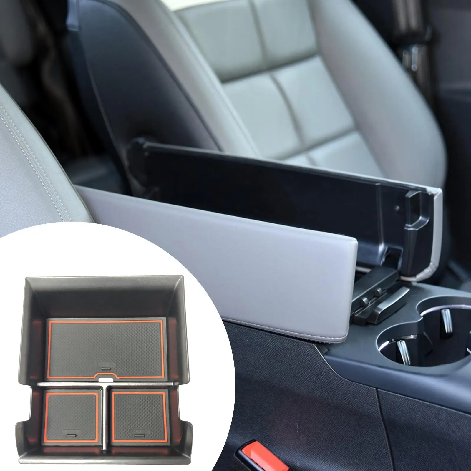 

High Capacity Center Console Organizer Tray Easy Install Armrest Box for Yuan PLUS 2022 2023 2024