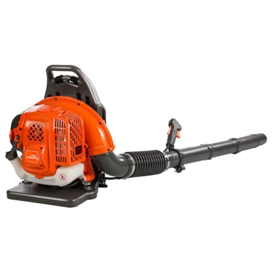 

Gas Powered Backpack Leaf Blower 65CC 2-Stroke Engine 850 CFM and 220 MPH for Heavy Duty Commercial Lawn Care Wet Leaf and Debr