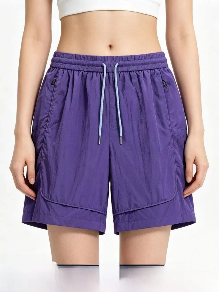 

Comfortable 3D Cutting Waterproof Fabric Men's Short Pants Quick Dry Five Parts Pants Standard Fit Summer Youth Nylon Shorts