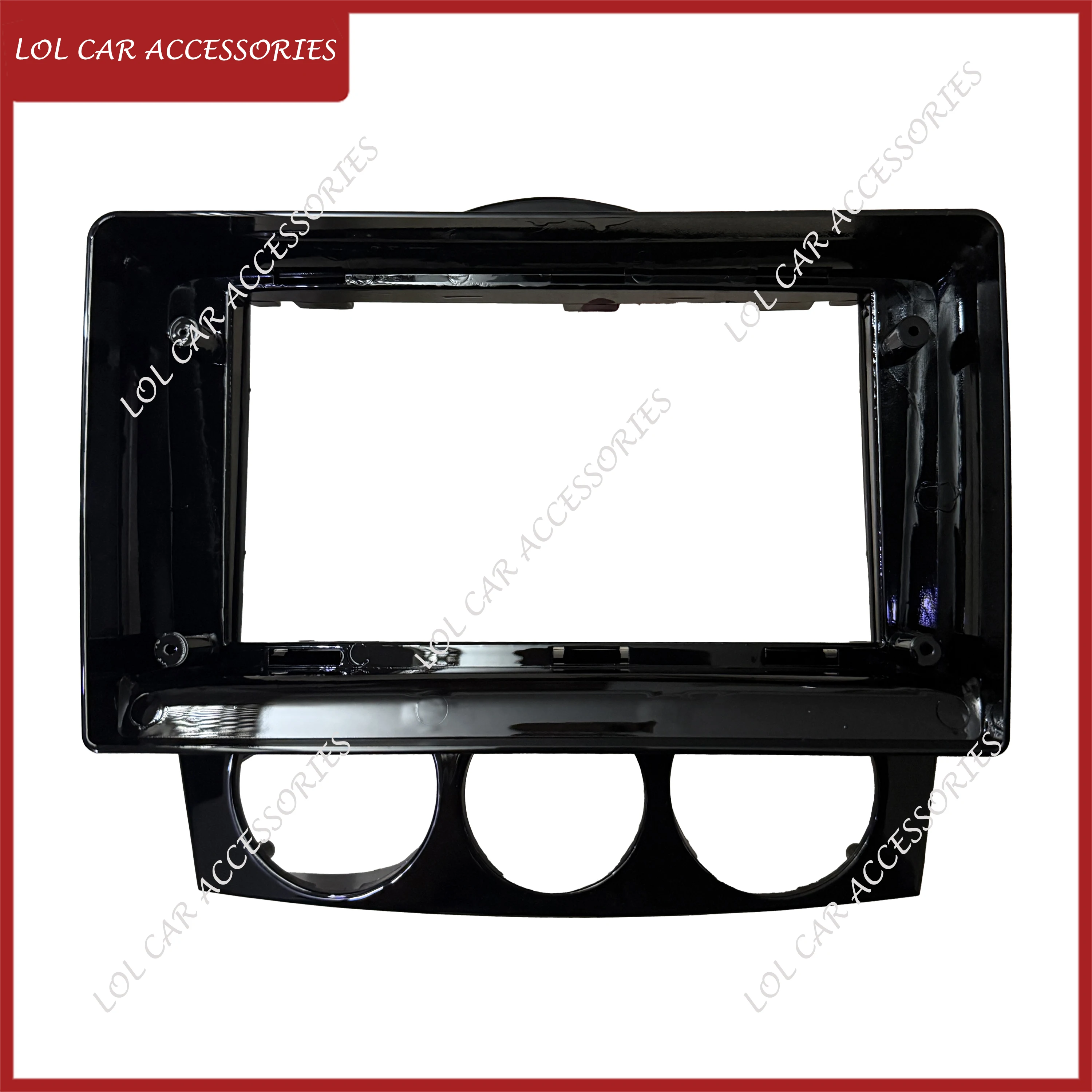 9 INCH Car Accessories Fascia For Mazda RX-8 RX8 2003-2008 Android MP5 Player Install 2 Din Head Unit Stereo Dash Panel Frame