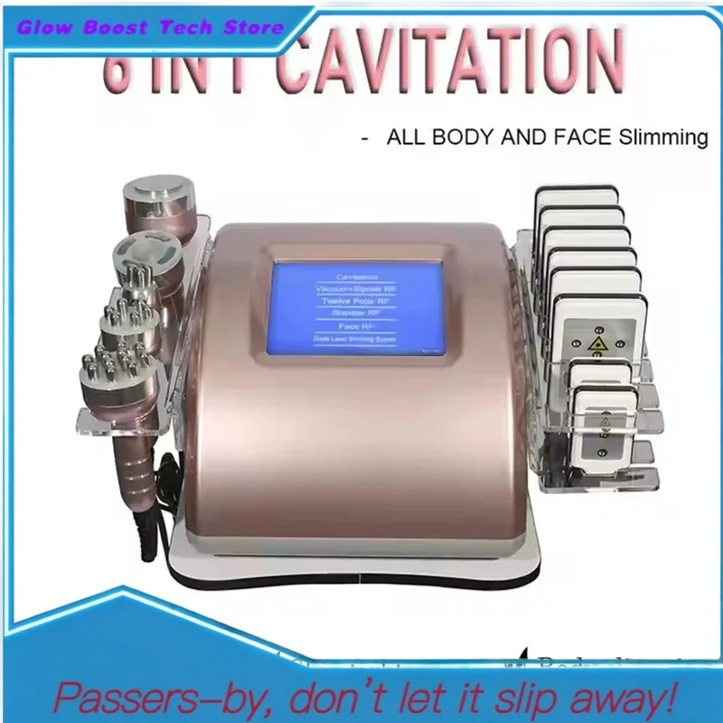 Glow Hot Selling Hochfrequenz S Körperform 80K Lipolaser Abnehmen R Fettformung