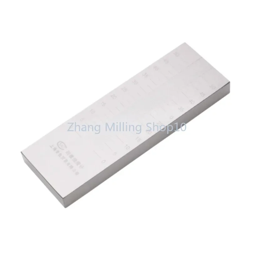 QXD Stainless Steel Scraper Fineness Meter Single Groove Fineness Plate Fineness Gauge 25/50/100/150um 1pc