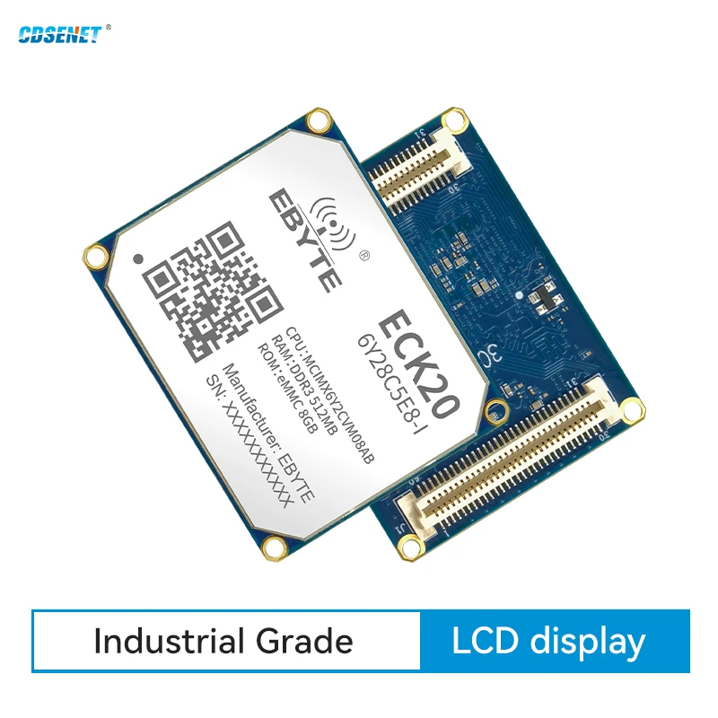 Industrial Grade i.MX6ULL Core Board  Embedded Linux BTB Dual-Core Mother Board CDSENT ECK20-6Y28 GPIOCAN ARM Low Power