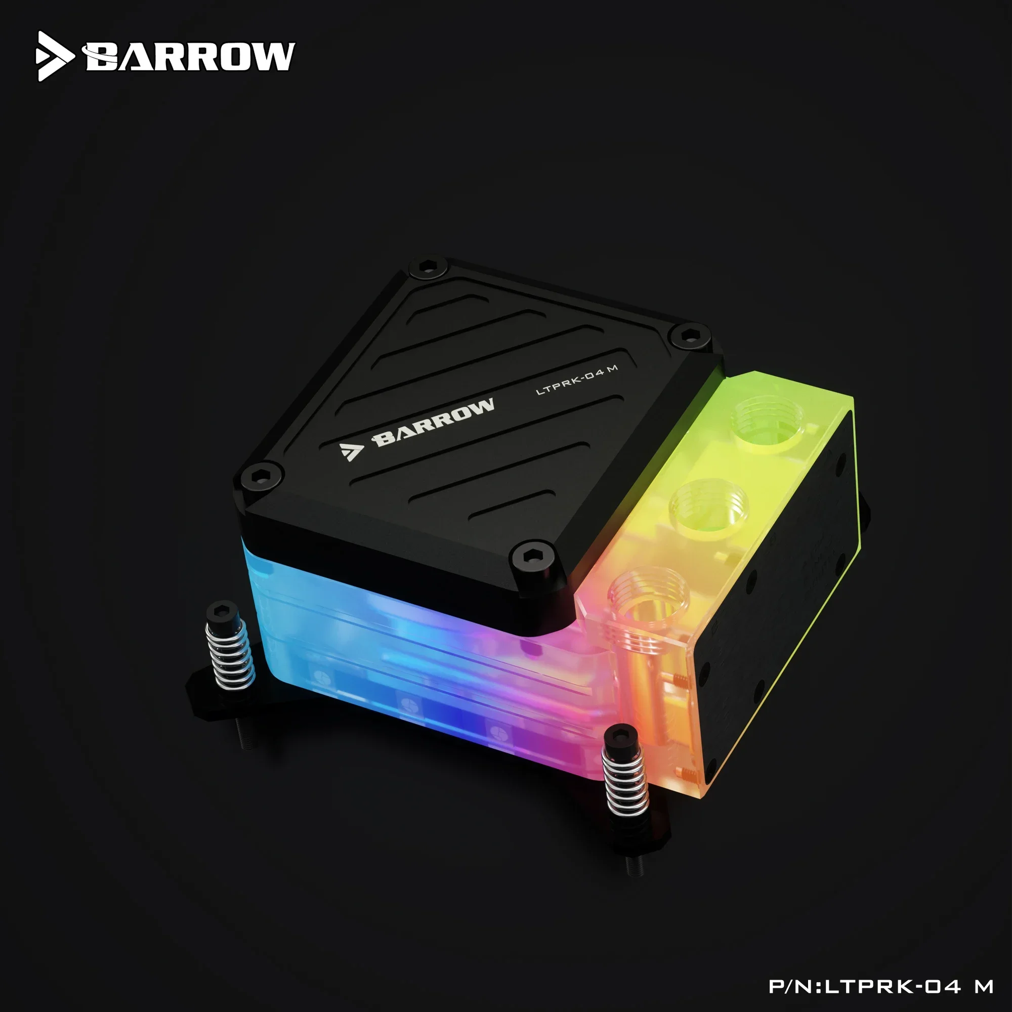 Barrow POM 10W PWM Water Pump+CPU Block Combo Use for AMD AM3 AM5 / INTEL 1700 1200 115X X99 2011 Water Cooling ARGB LTPRK-04 M