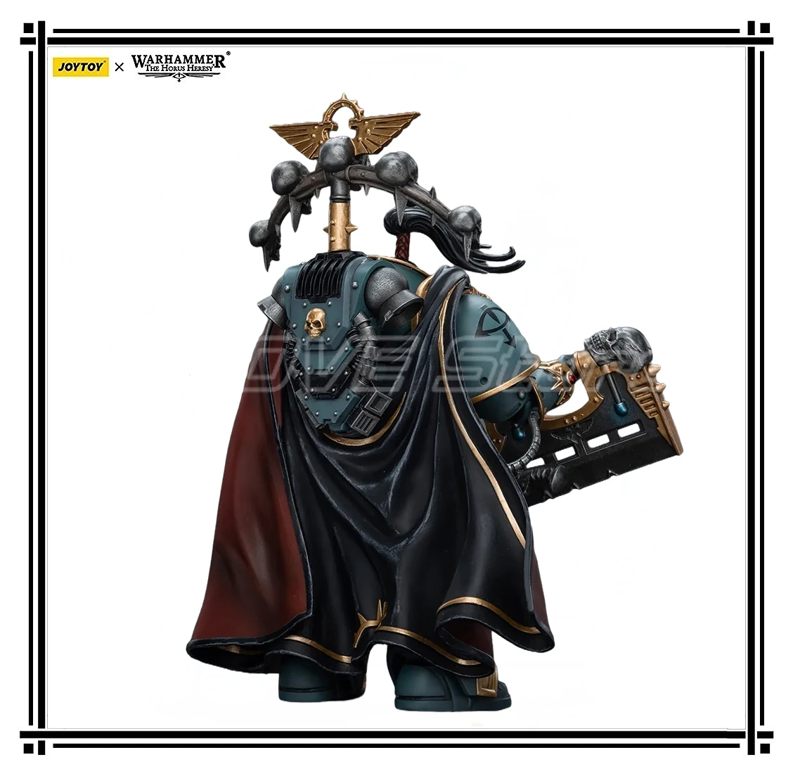 

In Stock Original JOYTOY Warhammer 40K Sons of HorusLegion Praetor with Power Axe 1/18 Action Figure Gift Toys Model