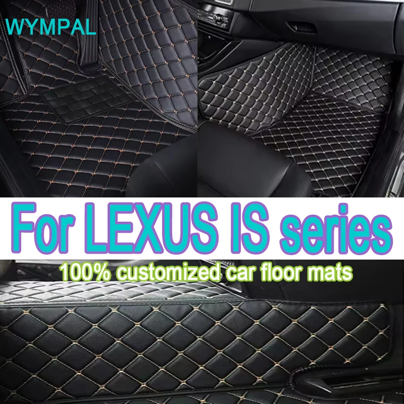 

Роскошные автомобильные коврики для LEXUS IS серии 200 300 300C 250 250C 2008 2009 2010 2011 2012 Пользовательские автомобильные подушечки для ног автомобильный ковер