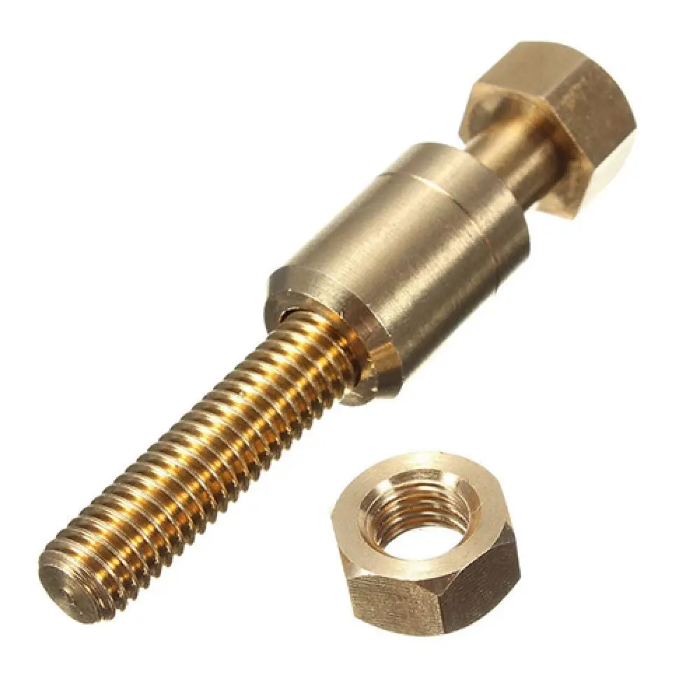 Nut Off Bolt Rotating Screw Close Up Magic Trick Micro Psychic Magic Set Close Up Magic Gimmick Trick Props Rotating Screw Props