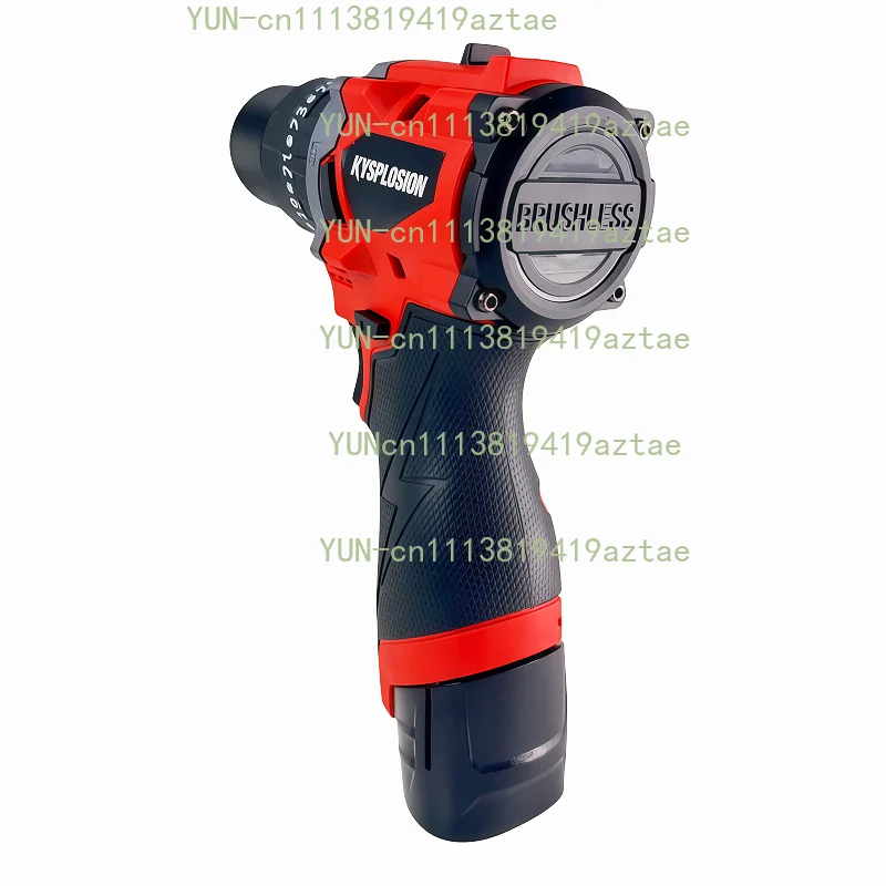 Cordless Brushless 13mm Electric Impact Drill Electric Screwdriver Home DIY