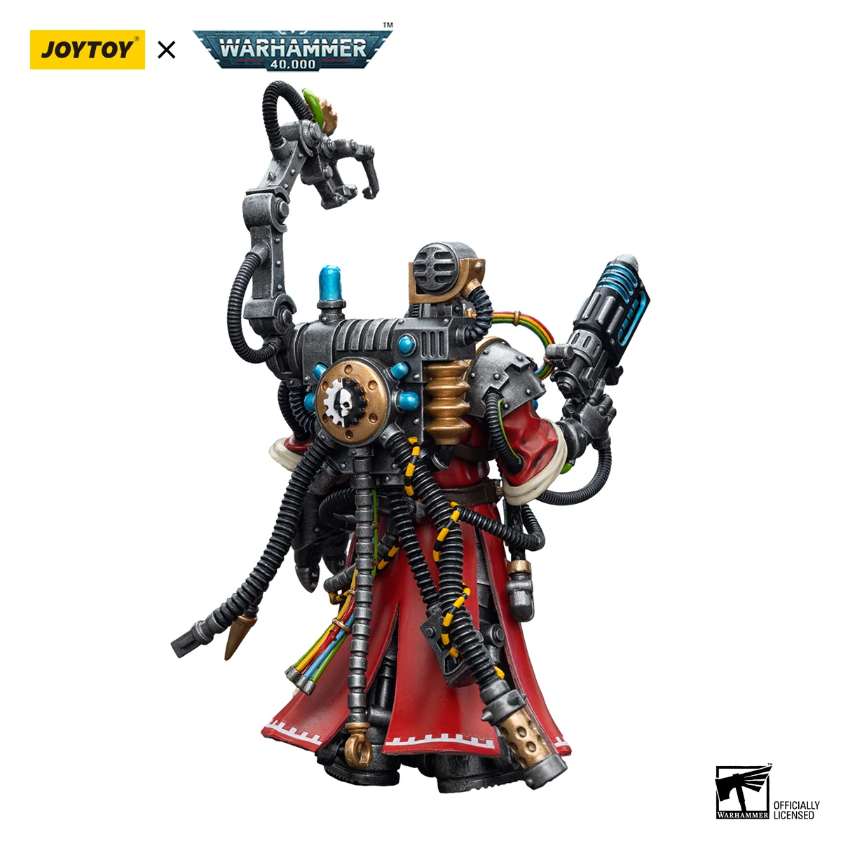 JOYTOY Warhammer 40k 1/18 Action Figures Anime  Adeptus Mechanicus Cybernetica Datasmith 12cm  Collection Model Toys