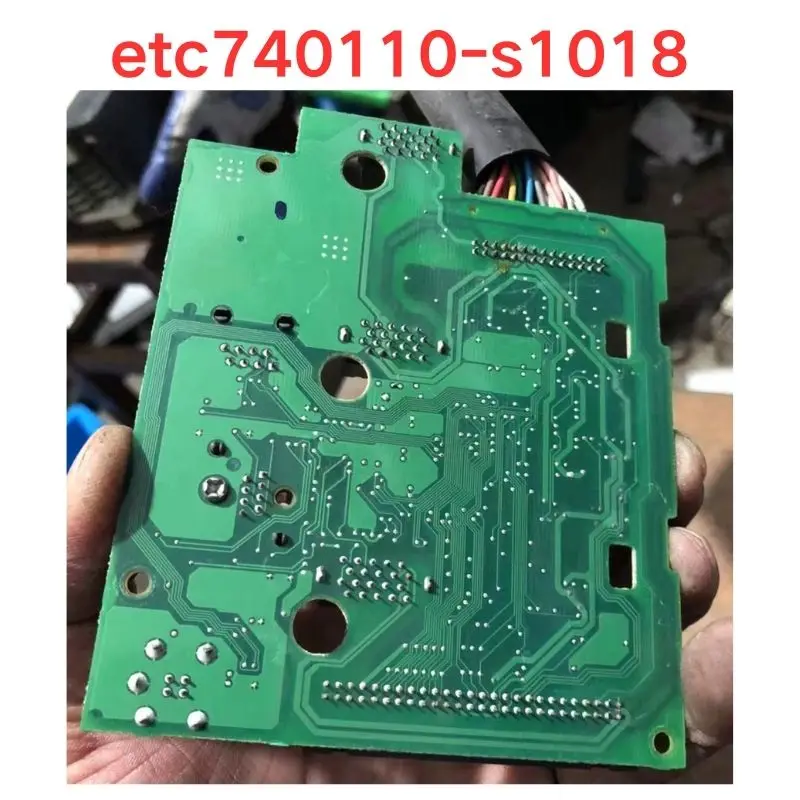 Used etc740110-s1018 Yaskawa frequency converter A1000 main CPU board control IO wiring terminal board Functional test OK