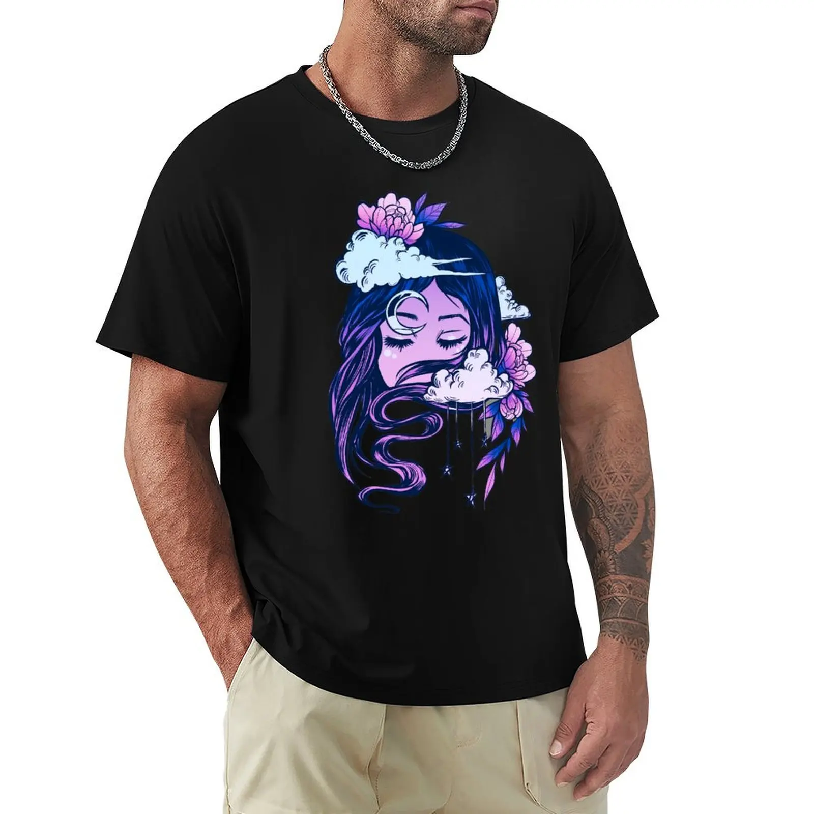 

Sleepy T-Shirt summer top oversize t-shirts man designer shirts mens clothes