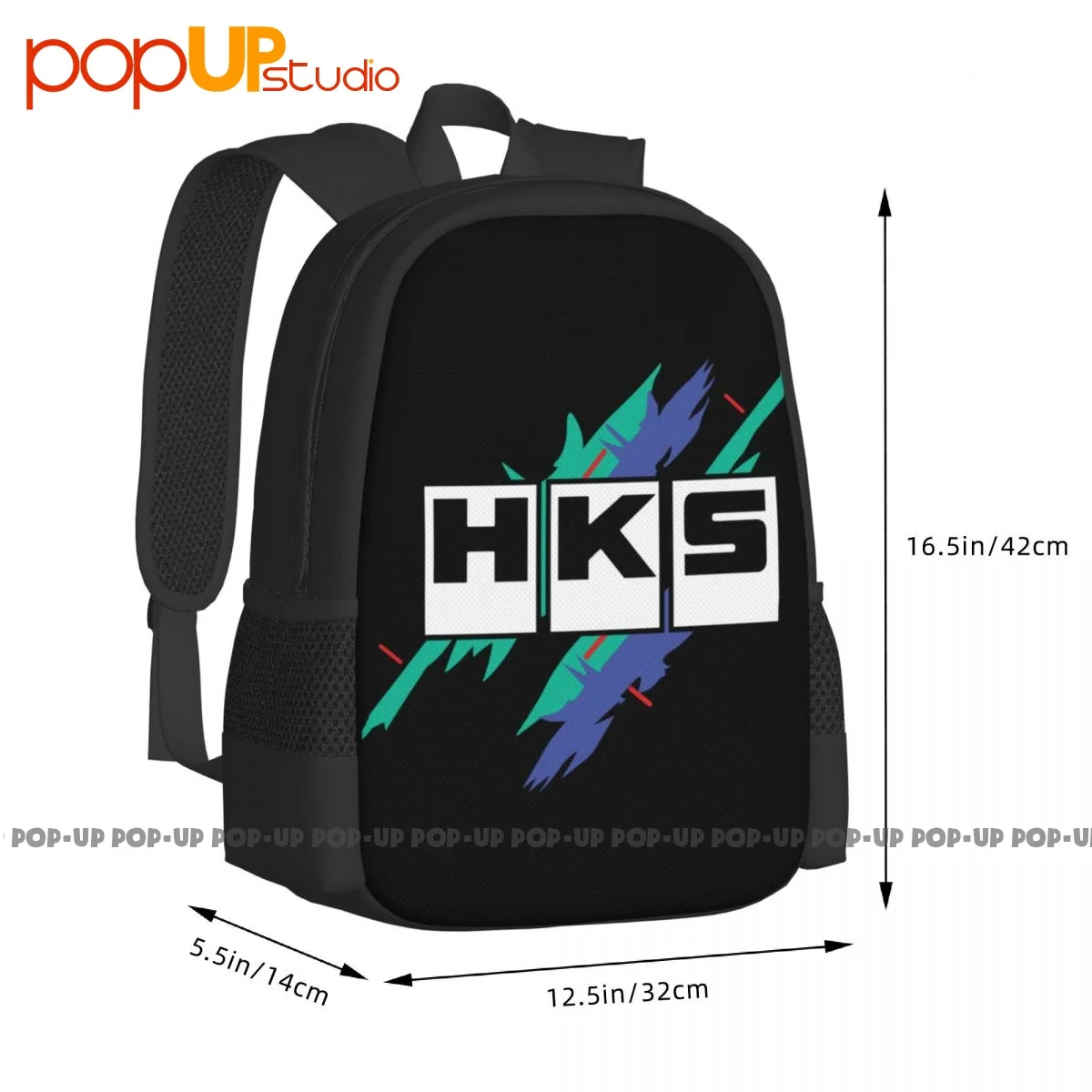 Hks , Jdm, Hks Backpack Large Capacity Cute Schoolbag Eco Friendly School Sport Bag