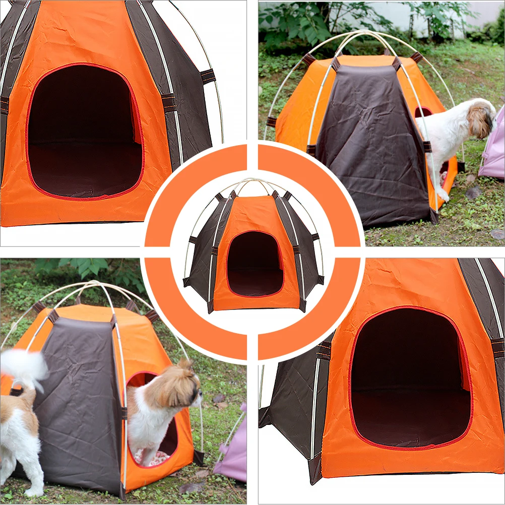 

Outdoor Pet Nest Waterproof Tent for Cats Dogs Portable Bed Breathable Shelter Small Medium House Camping Travel Warm for Car