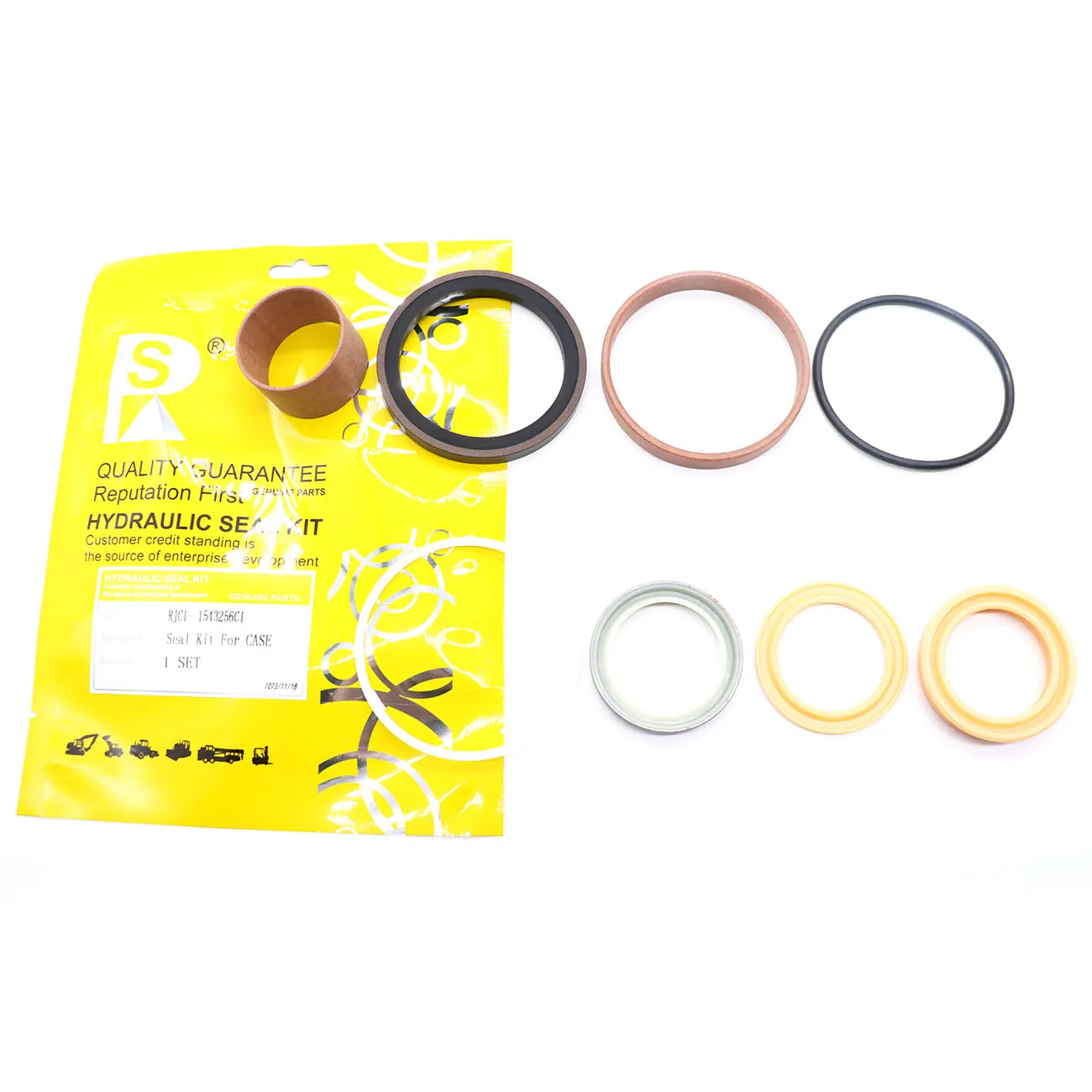 

Standard Size JIC-1543256C1 Cylinder Seal Kit for Case Backhoe Models 580L 580K 580M 590 680L 40XT 95XT 1840 1845C