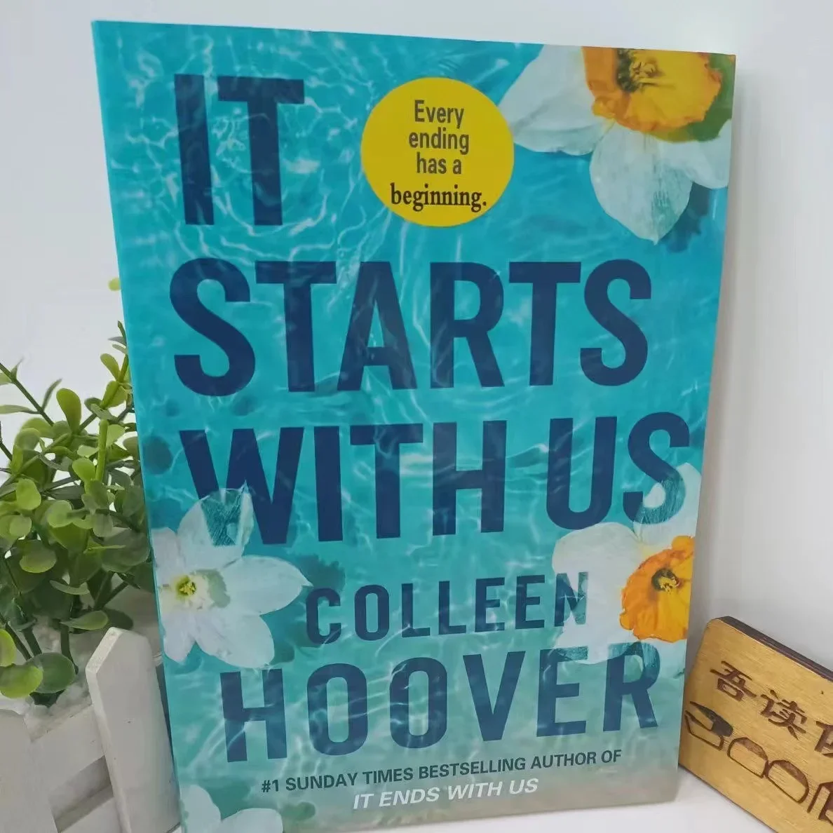 Het Begint Bij Ons Door Colleen Hoover/Het Eindigt Met Ons Romanboek In Het Engels #1 Bestseller Paperback